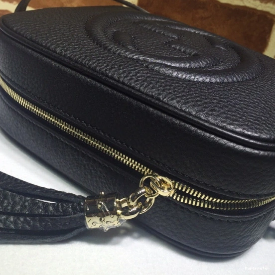 Hyperpeter bag GUCCI leather small Soho disco 0717